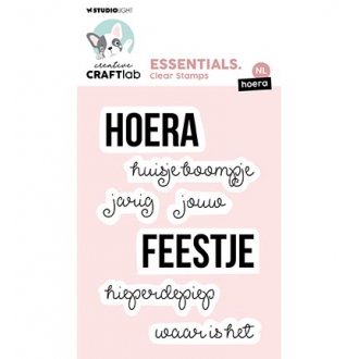 Hoera Clearstamp Essentials...